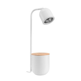 Lampa Botanica biała Kaspa - Stylowa lampka na stolik | Skandynawski design