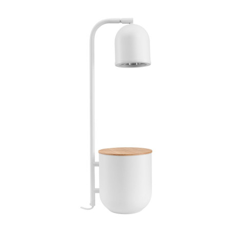 Lampa Botanica biała Kaspa - Stylowa lampka na stolik | Skandynawski design