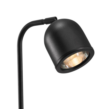 Lampa Botanica Kaspa - Stylowa lampka stołowa czarna | Sklep
