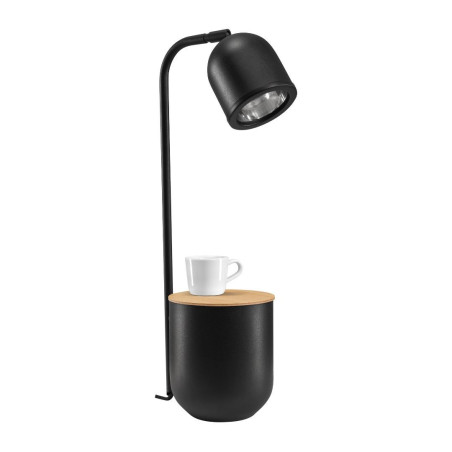 Lampa Botanica Kaspa - Stylowa lampka stołowa czarna | Sklep