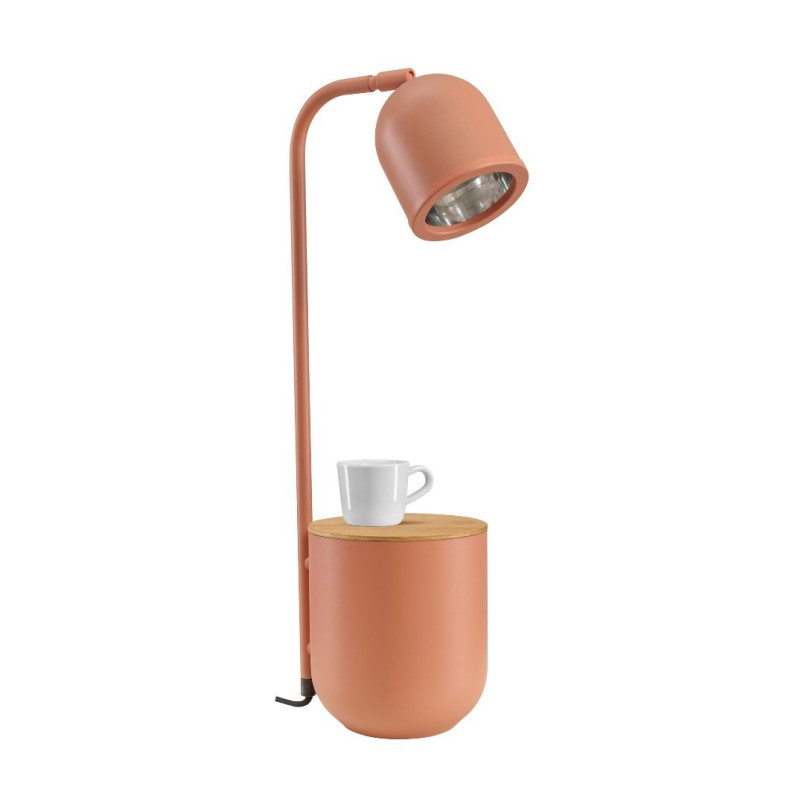Lampa Botanica Kaspa - Stolik z doniczką, Terakota | Skandynawski Design