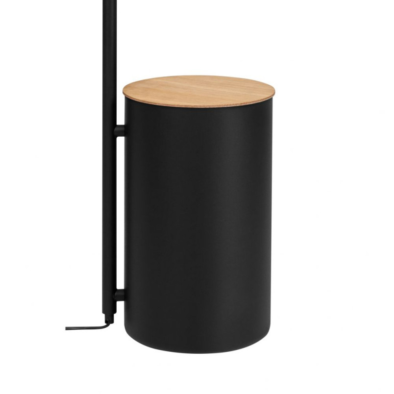 Lampa stojąca Kaspa Botanica: Szklana kula, doniczka, 147cm - Skandynawski desig