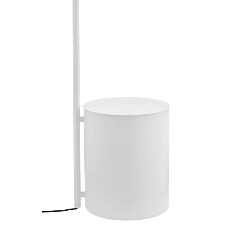 Lampa stojąca Botanica biała Kaspa | Doniczka w zestawie