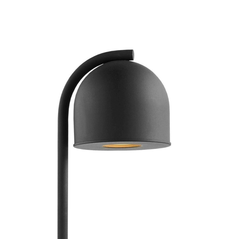 Lampa stojąca Botanica czarna Kaspa | Doniczka w zestawie