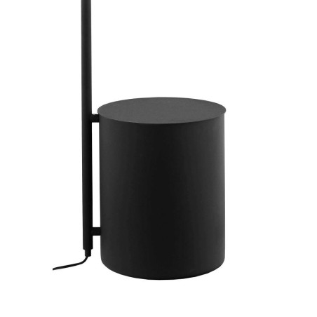 Lampa stojąca Botanica czarna Kaspa | Doniczka w zestawie