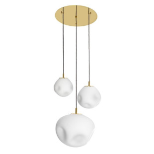 Lampa wisząca szklana Cloe | Kaspa - Designerski styl