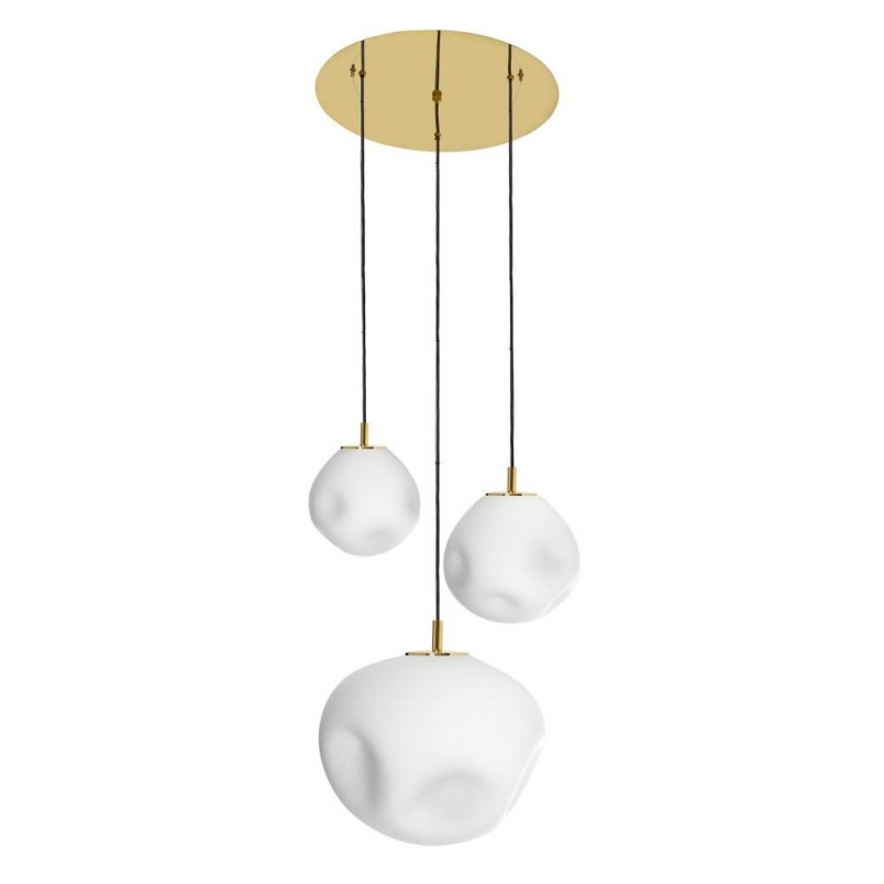 Lampa wisząca szklana Cloe | Kaspa - Designerski styl