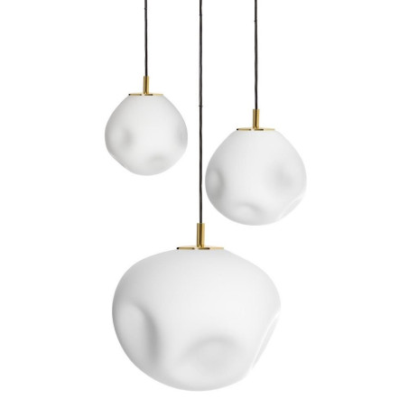 Lampa wisząca szklana Cloe | Kaspa - Designerski styl