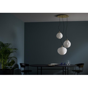 Lampa wisząca szklana Cloe | Kaspa - Designerski styl