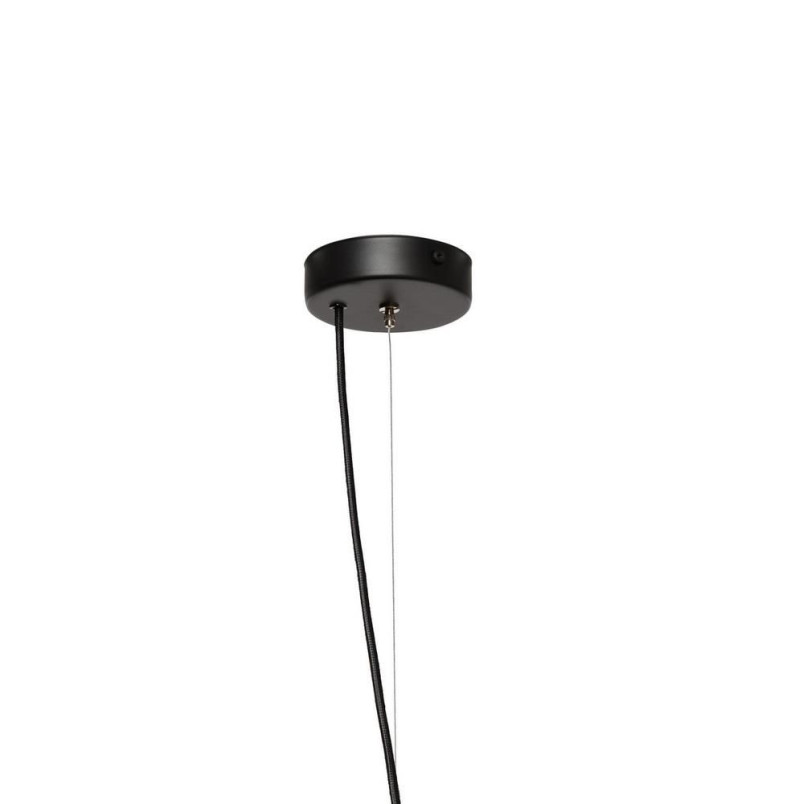Lampa wisząca Cloe Kaspa | Szklana, Designerska, Biały/Czarny