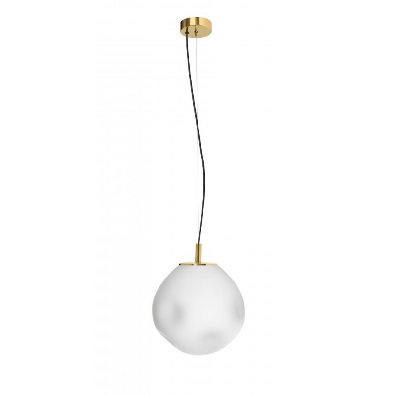 Lampa wisząca szklana Kaspa Cloe 25cm - Elegancki design