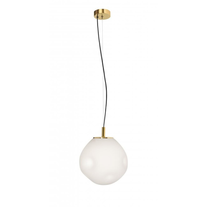 Lampa wisząca szklana Kaspa Cloe 25cm - Elegancki design