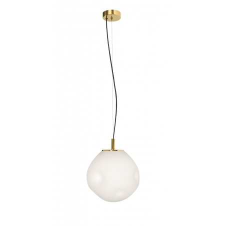 Lampa wisząca szklana Kaspa Cloe 25cm - Elegancki design