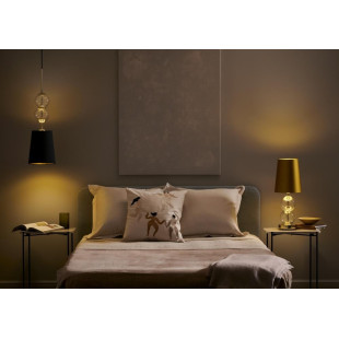 Lampa Coco Kaspa - Złota, Szklana | Elegancki Design