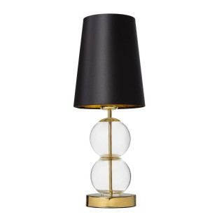 Lampa Coco czarno-złota Kaspa | Elegancki design, polska produkcja