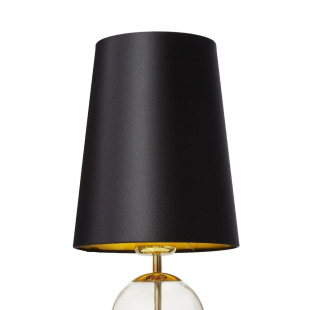 Lampa Coco czarno-złota Kaspa | Elegancki design, polska produkcja