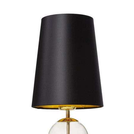 Lampa Coco czarno-złota Kaspa | Elegancki design, polska produkcja