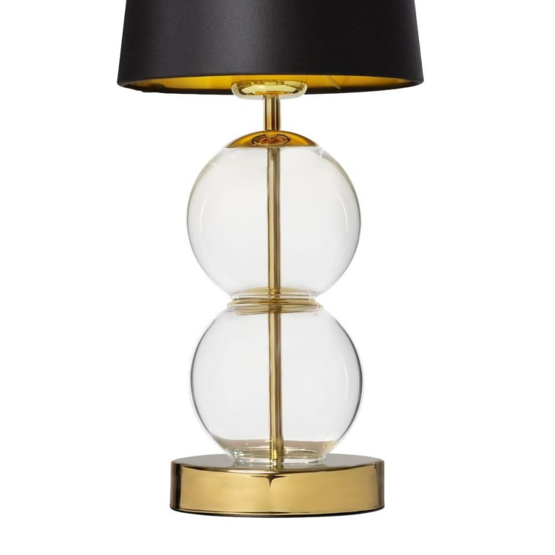 Lampa Coco czarno-złota Kaspa | Elegancki design, polska produkcja