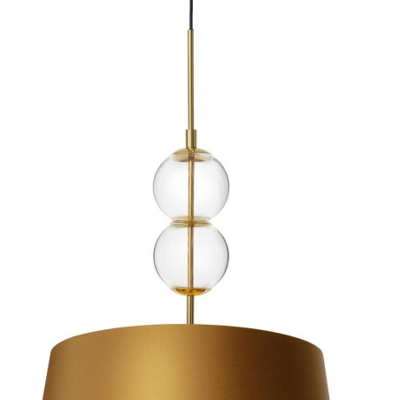 Lampa wisząca Coco złota Kaspa | Elegancki design