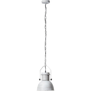 Lampa wisząca industrialna Salford - szara, E27 | Brilliant