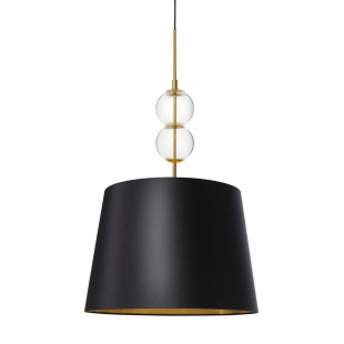 Lampa wisząca Coco czarna Kaspa | Elegancki design