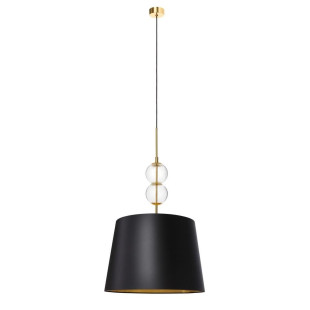 Lampa wisząca Coco czarna Kaspa | Elegancki design