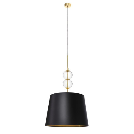 Lampa wisząca Coco czarna Kaspa | Elegancki design