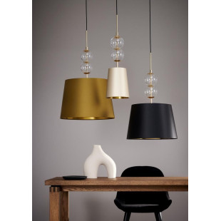 Lampa wisząca Coco czarna Kaspa | Elegancki design