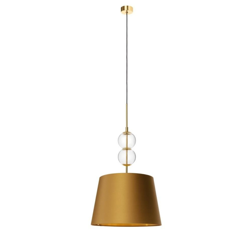 Lampa wisząca Coco Kaspa - Złota, szklana, glamour | Sklep z lampami