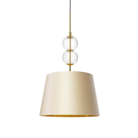 Lampa wisząca Coco Kaspa | Szampański abażur | Sklep z lampami