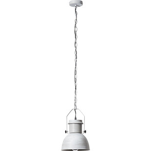 Lampa wisząca industrialna Salford - szara, E27 | Brilliant