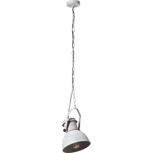 Lampa wisząca industrialna Salford - szara, E27 | Brilliant