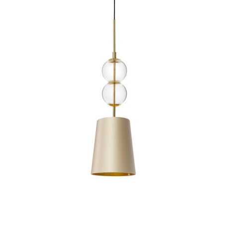 Lampa wisząca Coco szampańska Kaspa | Elegancki design