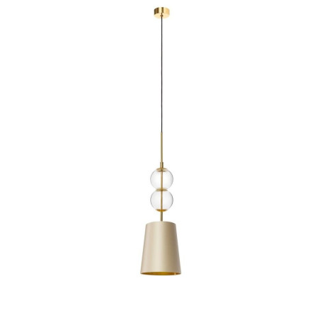 Lampa wisząca Coco szampańska Kaspa | Elegancki design