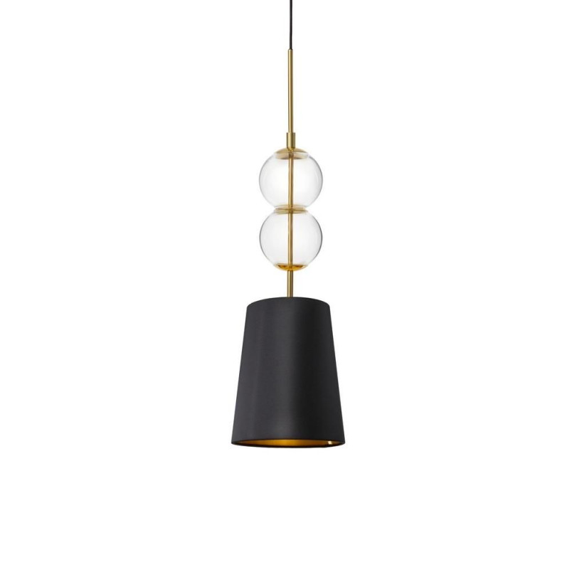 Lampa wisząca Coco czarna Kaspa | Elegancki design, polska produkcja