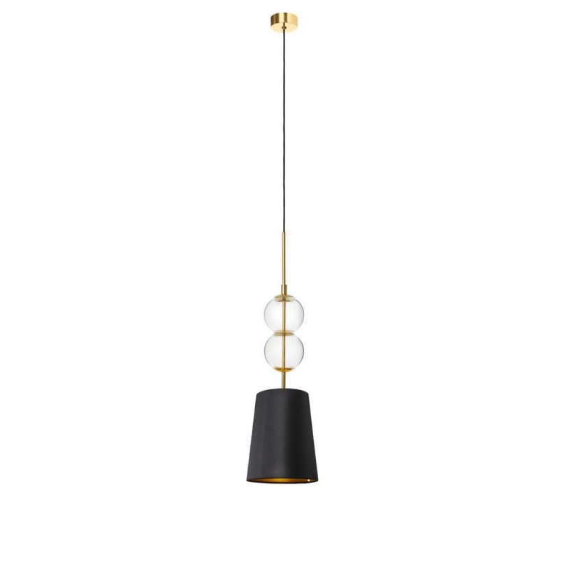Lampa wisząca Coco czarna Kaspa | Elegancki design, polska produkcja