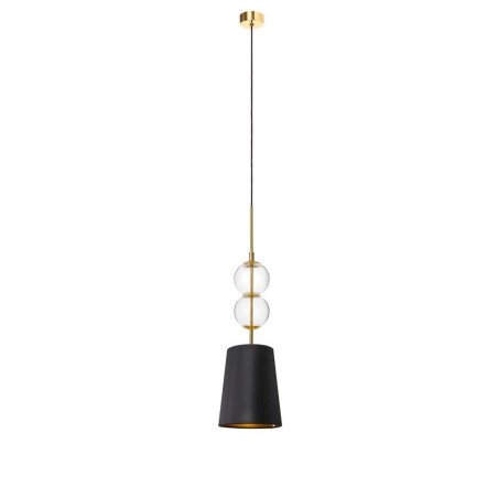 Lampa wisząca Coco czarna Kaspa | Elegancki design, polska produkcja