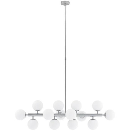 Lampa wisząca Cumulus XIV - Kaspa | Szklane kule, 110cm