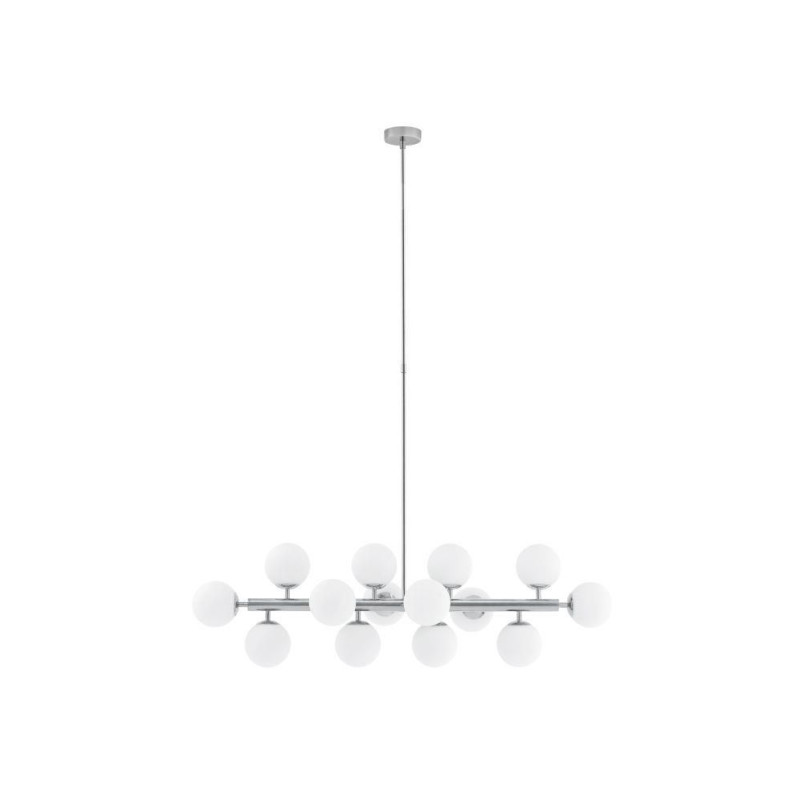Lampa wisząca Cumulus XIV - Kaspa | Szklane kule, 110cm
