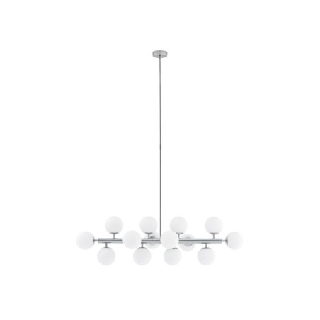 Lampa wisząca Cumulus XIV - Kaspa | Szklane kule, 110cm