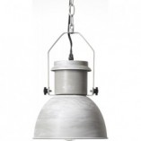 Lampa wisząca industrialna Salford - szara, E27 | Brilliant