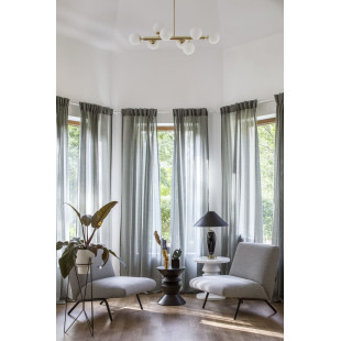 Lampa wisząca Cumulus VIII Kaspa - Szkło, Biały/Złoty | Sklep z lampami