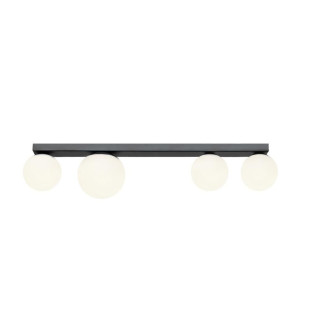 Plafon Gigi 75cm biało-czarny Kaspa | Nowoczesne oświetlenie