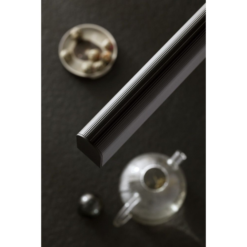 Lampa Linea LED 140cm Czarna Kaspa | Nowoczesna Wisząca