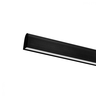 Lampa Linea LED 140cm Czarna Kaspa | Nowoczesna Wisząca
