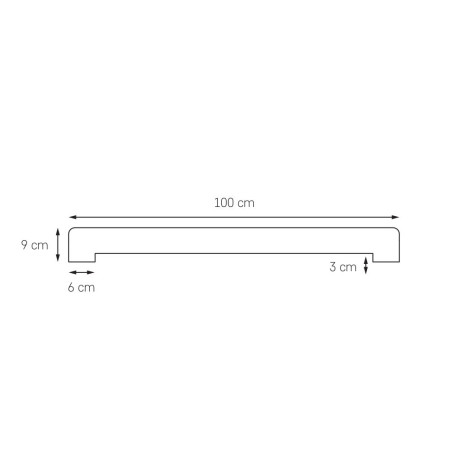 Kinkiet Linea LED Kaspa - Nowoczesny design, ściemniacz |