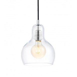 Lampa wisząca retro Kaspa Longis I - Szkło, Chrom | Sklep z lampami