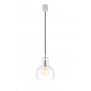 Lampa wisząca retro Kaspa Longis I - Szkło, Chrom | Sklep z lampami