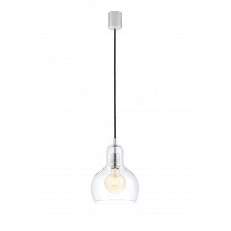 Lampa wisząca retro Kaspa Longis I - Szkło, Chrom | Sklep z lampami