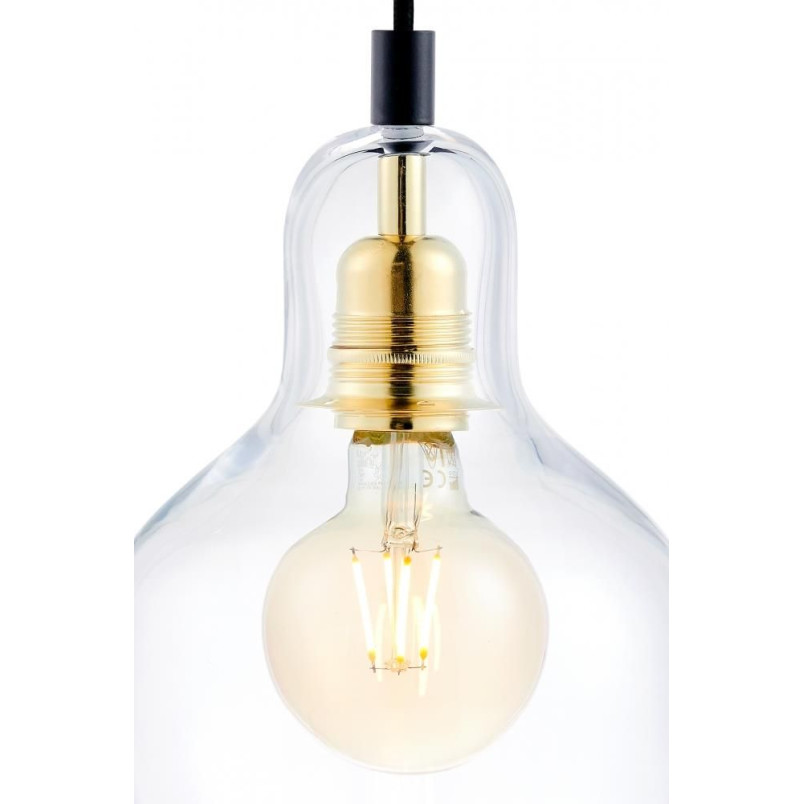 Lampa wisząca retro Kaspa Longis I - Szkło, E27 | Kup teraz!